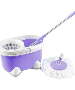 Bộ Lau Nhà 360 Độ X17 Cây Nhựa Vati - Tím